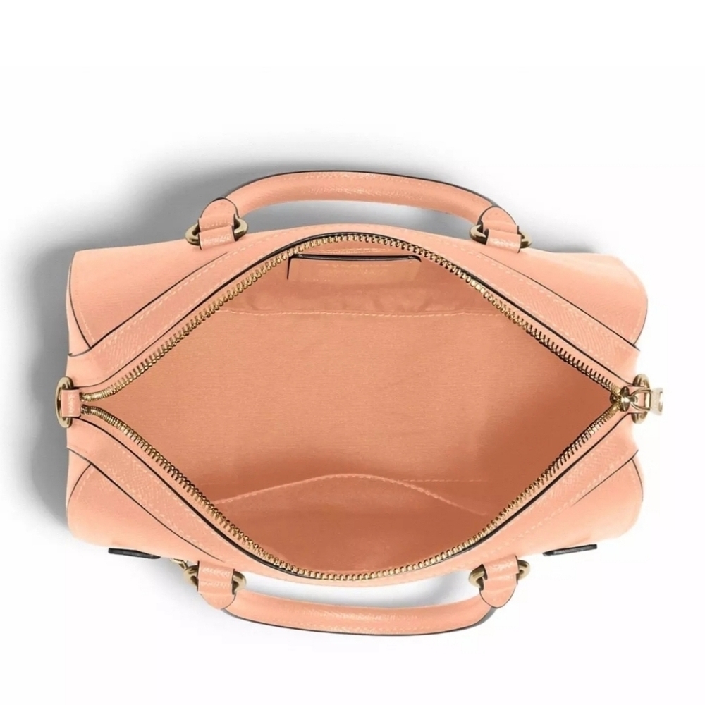 💛🔹️COACH🔹️ Women's Leather Rowan Satchel Handbag Color:  Faded Blush  NWOT - Picture 4 of 11